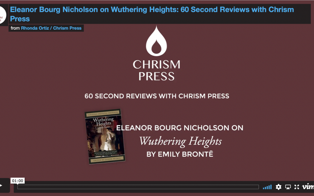 Introducing 60 Second Reviews with Chrism Press